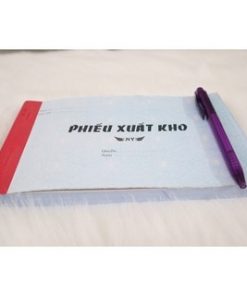 Phiếu xuất kho 3 liên 13x19cm - quyển