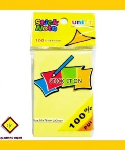 Giấy note vàng 3x2 uni - T - xấp