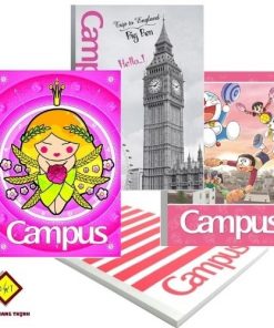 Tập 120 trang ngang khổ lớn Campus - cuốn