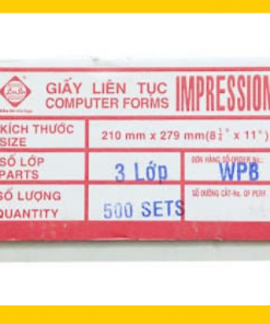 Giấy liên tục 3 liên 210x279mm - thùng
