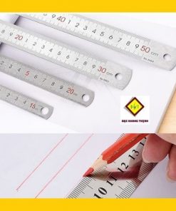 Thước kẻ sắt 50cm - cây
