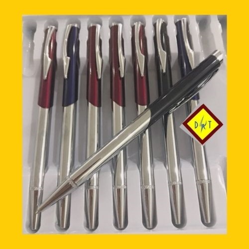 Bút ký tên 860 B - Inox si màu - cây