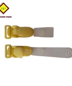 Kẹp thẻ nhựa vàng - cái