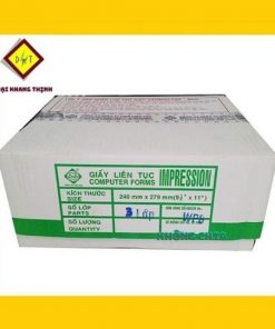 Giấy liên tục 3 liên 240x279mm - thùng