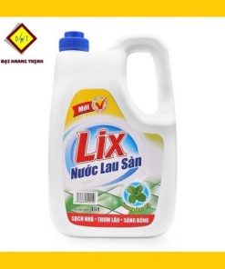 Nước lau sàn Lix can 4Kg - can