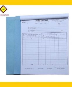 Phiếu xuất kho 3 liên A4 - quyển
