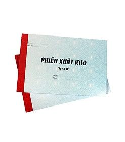 Phiếu xuất kho 1 liên 13x19cm - quyển