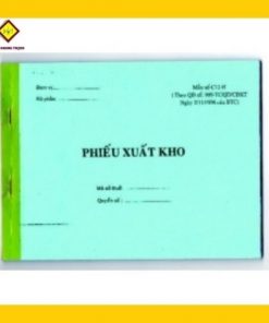 Phiếu xuất kho 1 liên A5 - quyển