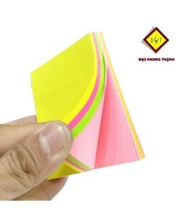 Giấy note 5 màu 3x3 uni - T - xấp